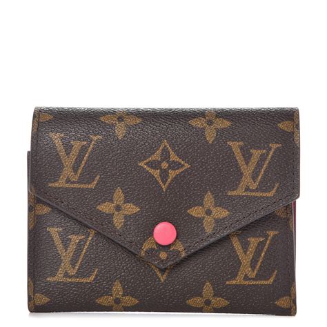 lv small wallet pink